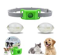Clavya Tags for Dogs, clavya Tags, Waterproof Dog Collars, 4 Months Long Lasting Protection, Waterproof, Adjustable Fits Every Dog, for Rain, Mud, River, Swim (1pcs,Green)
