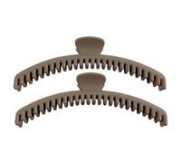 CLAW CAILLO CLAMPS PARA MUJER - Mantenga todo el cabello Clip de garra, 2 paquetes portátiles de cabello portátil | Agujas para el cabello de plátano que no es deslizamiento, barretas grandes, lápices