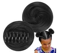 Claw Clip Hair Bun, Stylish Hair Bun Clip, Natural Fake Hair Bun, Hair Bun Extensions Accessory, Stylish Fake Hair Bun Extensions Trendy Claw Clip For Effortless Hair Bun Styling
