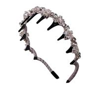 Claw Headband, 14x14x4cm ABS Anti-Slip Fashion Hair Hoop Decorative Braid Hairband for Party, Wedding, Holiday, Music Festivals, Salon Styling