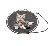 Clawloom Dual Scratching Pad, Celery Pets Cat Scratcher Mat, Clawloom Cat Scratcher, Scratching Pads For Indoor Cats (Black,23.62")