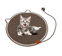 Clawloom Dual Scratching Pad, Celery Pets Cat Scratcher Mat, Clawloom Cat Scratcher, Scratching Pads For Indoor Cats (Brown,23.62")