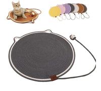 Clawloom Dual Scratching Pad, Celery Pets Cat Scratcher Mat, Large Size Cats Bed Cat Scratching Pad for Couch, Carpet, Sofa (Gray,S)
