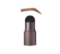 Clawrex Juego de plantillas impermeables para cejas, polvo de cejas con 10 plantillas reutilizables para cejas, duradero, natural, multifuncional (marrón medio)