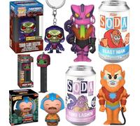 Claws Skeletor Mini Figure Pop! Hanger Exclusive Masters of The Universe Bundled with Prince Adam Sky Sled Retro Play Set 2-Items