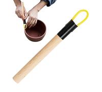 Clay Carving Tools, Pottery Carving Tool Set with Wooden Handles, Sculpture and Modeling Supplies for Embossing, Styling, Scraping, Ideal for Art School Projects, Craft and Ceramic Work