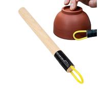 Clay Carving Tools, Pottery Sculpture Tool Set with Wooden Handles, Modeling and Embossing Scrapers for Beginners, Art Students, Styling, School Projects, Ceramic Crafting