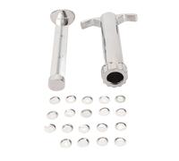 Clay Extruder Zinc Alloy Heavy Duty Effort Saving Detachable Sugar Paste Extruder with 19 Pattern Discs for DIY Craft and Cake Decorating