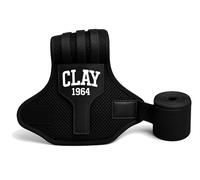 Clay Gel INTERDIGITALES - Vendas Boxeo Rápidas para Guantes de Boxeo, MMA, Muay Thai y Fitness | Protector de Nudillos Boxeo, Muñequeras Elásticas Gel y Foam + Venda 3 Metros, Protección de Puños