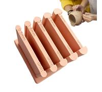 Clay Rolling Tools - 3D Printing Adjustable Thickness Rolling Guide - Pottery Tool Kit,for Earrings Pendants Jewelry Forms Making Bakery Counter Kneading Batter Cooking Home Holiday