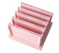 Clay String Roller Tool, Pottery Thickness Control Kit, 2.36x3.15x3.54in Multifunctional Craft Device with Adjustable Spacing System, Sturdy Sculpting Tool, Precision DIY Jewelry Design, Home Studio