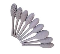 Clay Texture, Sculpting Tools, 9x Set Single Head Ceramic Pottery Accessory Kit, Craft Equipment Detail Carving Design Project, Stoneware Tools for Artists and Beginners, 0.39x0.39x2.95 Inches