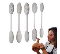 Clay Texture Tools 5-Piece Set | Multifunctional Pottery Roller Kit | Textured Craft Supplies for Modelling and Sculpting for Beginners Hand-Building Detailed Work for Creative Clay Designs