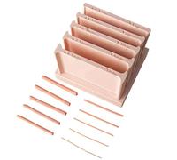 Clay Thickness String Roller Tool | Pottery Teaching Rolling Mud Stick Guide Tools With Multiple Thickness Sizes, Pottery Teaching Rolling Mud Stick Guide Tools For DIY Crafts