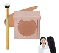 ClayBright CC Undereye Corrector - VIMVY Colored Clay Bright CC Undereye Corrector for Mask Dark Circles, ClayBright Eye Concealer - Blend Seamlessly Into Bare Skin for a Natural (Medium-Tan Peach)