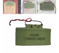 Claymore - Timbre de puerta seguro para broma, divertido regalo de timbre de mina falsa, cubierta de botón frontal para broma, bromas, regalo para amigos, decoración del hogar para adultos (1 unidad)