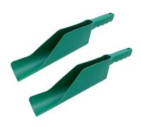ClAZTyict 2 Uds Pala para Limpieza de Canalones Limpiador de Canalones Herramienta de Limpieza de Canalones de Techo para Tragaluces de Zanjas Pala de Limpieza de JardíN