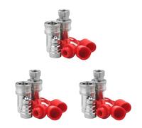 ClAZTyict 3 Conjunto de Acoplador HidráUlico de DesconexióN RáPida con Rosca NPT de 3/8 Pulgadas ISO7241-1A con Tapa Antipolvo