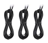 ClAZTyict 3X RJ11 6P4C Cuerda Cable De Telefono Modem ADSL 5 Metros