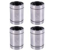ClAZTyict 4X LM25UU 25mm x 40mm x 59mm Sello de Goma del Lado Doble Buje del Rodamiento de Bolitas de Movimiento Lineal
