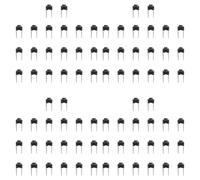 ClAZTyict 80 Piezas de Interruptores de Botón Pulsador Táctiles Momentáneos de 6 X 6 X 5 Mm, 2 Pines, Orificio Pasante DIP