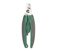 ClAZTyict Cortauñas Profesional para Mascotas con Protector de Seguridad, Tijeras de Acero Inoxidable, Perro, para el Cuidado de Las Garras, Suministros de Aseo, Verde