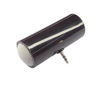 ClAZTyict Mini Altavoz Altavoz Portátil de 3,5 mm Mini Altavoz Amplificado Conecta y Reproduce para Teléfonos Móviles y Tabletas Negro
