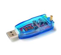 ClAZTyict Módulo de Fuente de Alimentación Elevadora/Reductora USB de 5 V CC A 3,3 V, 9 V, 12 V y 24 V CC-CC, Salida de Convertidor Elevador/Reductor Ajustable, Color Rojo, 1,0 V A 24 V