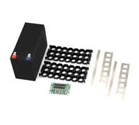 ClAZTyict Soporte De Caja De BateríA De 12 V 7 Ah Para BateríA 18650 De NíQuel De 3 X 7 Con Pieza De Caja De Almacenamiento Con Placa PCB Organizador De Paquete De BateríA DIY