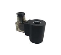 CLBSWYEJK Bobina solenoide hidráulica de válvula de cartucho HC-16 diámetro del agujero interior 16 mm de alto 51 mm bobina de válvula roscada solenoide (AC110)