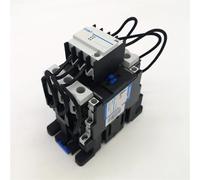CLBSWYEJK Contactor de CA CJ19-6321 2NO 1NC AC220V AC380V AC110V contactor de conmutación de Condensador(AC220V)