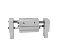CLBSWYEJK Pinza neumática de Doble acción MHL2 10D 16D 20D 25D 32D 40D, Pinza de Aire de Tipo Ancho, Cilindro Paralelo, Abrazaderas Al, diámetro de 10-40mm(MHL2-16D)