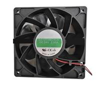 CLBSWYEJK Ventilador de refrigeración DZ12038B24UA de 120 mm, 24 V, 2,00 A, 120 x 120 x 38 mm(White Plug)