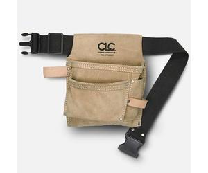 CLC - Bolsa de herramientas con cinturón, CL-1IP489X, resistente y versátil cinturón de herramientas con bolsillo completo
