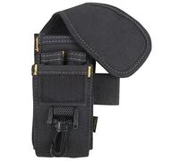 CLC Custom Leathercraft 1105 - Soporte para teléfono Celular y Herramientas de 5 Bolsillos, Color Negro, pequeño