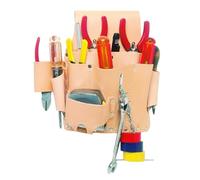 CLC Custom Leathercraft W500 Bolsa de Herramientas para Electricista, Resistente, 8 Bolsillos