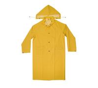 CLC lluvia desgaste .35 mm PVC Trench Coat, hombre, color amarillo, tamaño XXXL