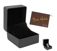 ClcIosis 2 unidades de almacenamiento de relojes, soporte para relojes, caja de reloj para hombre. Una de las tarjetas puede escribir tus bendiciones, adecuado para regalar y guardar