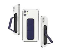 CLCKR Agarre y soporte expandible para teléfono celular, soporte universal para iPhone 15 Pro, Pro Max, Plus, modelos 14 y 13, teléfonos Samsung, tabletas y más, azul marino
