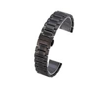 CLCLGOKKOH Correa De Reloj Acero Inoxidable For Hombre Y Mujer(E,12mm)