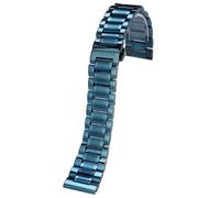CLCLGOKKOH Correa de reloj con eslabones de acero inoxidable, banda ajustable que se adapta a la mayoría de los relojes(A,19mm)