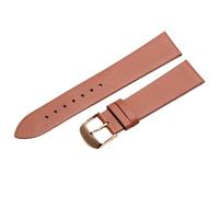 CLCLGOKKOH Correa De Reloj De Cuero Ultrafina For Hombre Y Mujer (12-22 Mm)(N,18MM)