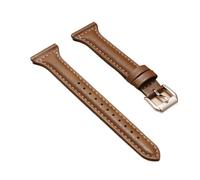 CLCLGOKKOH Correa De Reloj Inteligente De Cuero Fino De Cintura Delgada For Mujer(A,18mm)