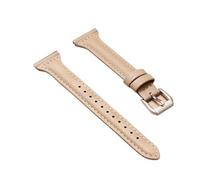 CLCLGOKKOH Correa De Reloj Inteligente De Cuero Fino De Cintura Delgada For Mujer(D,18mm)