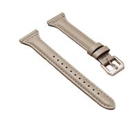 CLCLGOKKOH Correa De Reloj Inteligente De Cuero Fino De Cintura Delgada For Mujer(I,18mm)