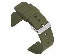 CLCLGOKKOH Correa De Silicona Impermeable For Reloj Inteligente, Compatible Con Modelos De 16/18/20/22/24 Mm, Liberación Rápida, For Hombres Y Mujeres.(K,14mm)