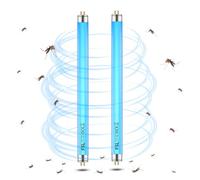 CLCXBSR BL T5 F6W Tubo de recambio para matamoscas, 9 pulg., Bombilla UV 365 nm para matainsectos eléctrico | Compatible con matainsectos electrónico, trampa para moscas y lámpara antiinsectos