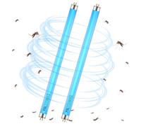 CLCXBSR BL T5 F8W Tubo de recambio para matamoscas, 12 pulg., Bombilla UV 365 nm para matainsectos eléctrico | Compatible con matainsectos electrónico, trampa para moscas y lámpara antiinsectos