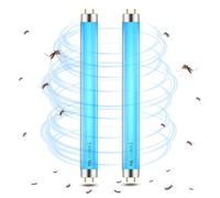CLCXBSR BL T8 F10W Tubo de recambio para matamoscas, 13 pulgadas, Bombilla UV 365 nm para matainsectos eléctrico | Compatible con matainsectos electrónico, trampa para moscas y lámpara antiinsectos