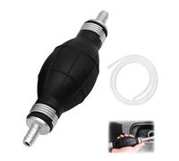 CLDURHGE Bomba de cebado diésel Manual 1 Unidad con Manguera PVC 2 m 8mm para Gasolina y gasoil, Kit de sifón portátil para Coche, Barco y Moto